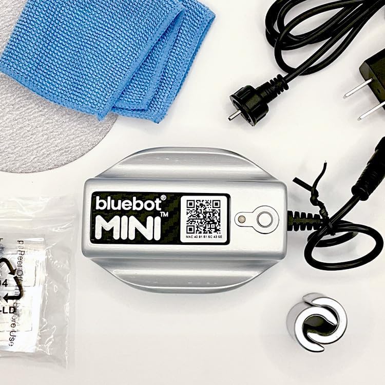 Bluebot Mini WiFi Water Meter, Bundle 3, Indoor/Outdoor, Clamp-on, Fits 3/4”-1” Pipes, Alerts, Live Usage & Leak Monitoring, Ultra-Compact Design, 20% Meter Discount