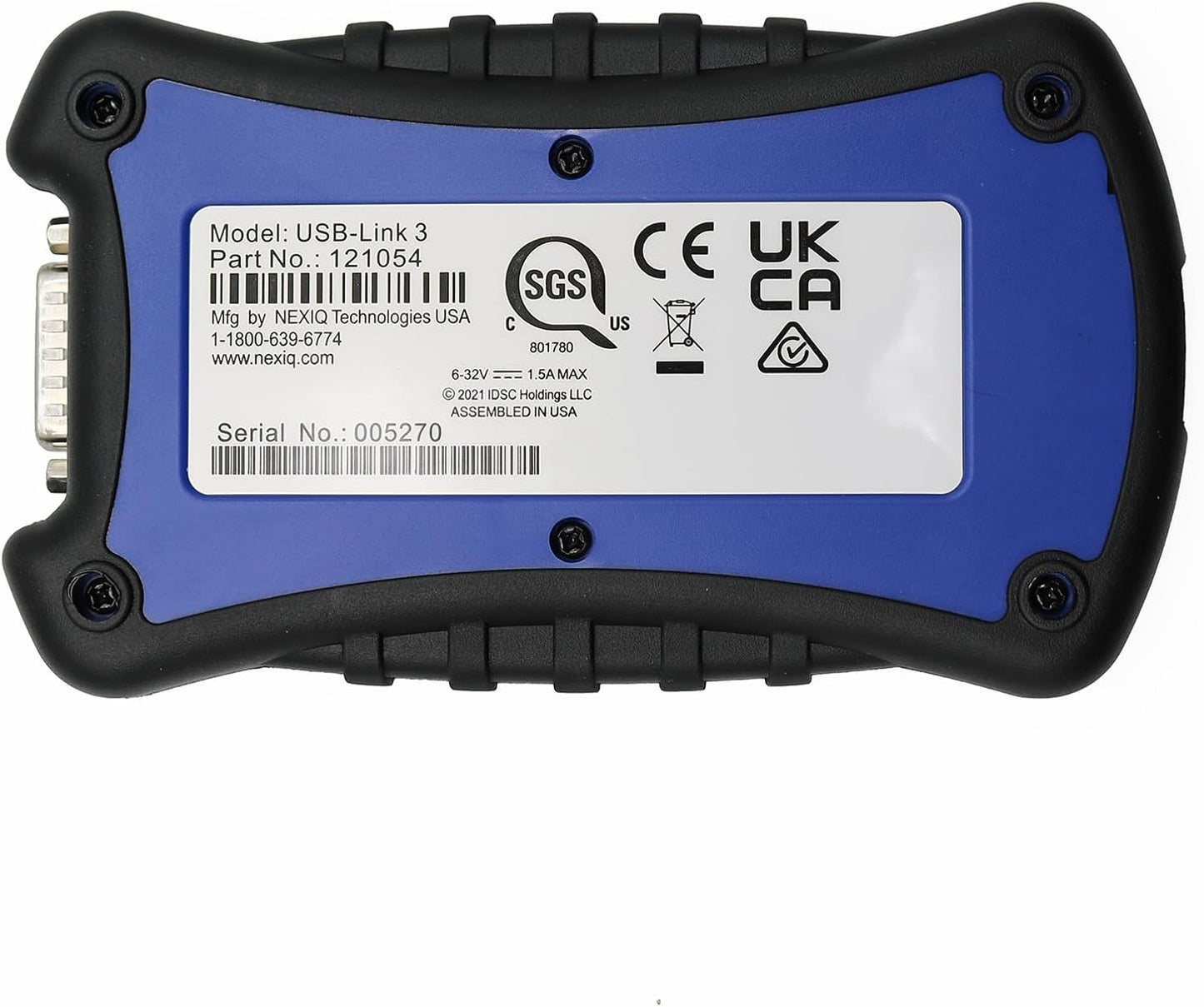for Nexiq USB Link 3 Wired Edition Universal Truck Excavator Diagnostic Scanner Repair Info Database Plug & Play for Heavy Duty Diesel Engine Code Reader Tool (Nexiq3 Support CaTto with Laptop)