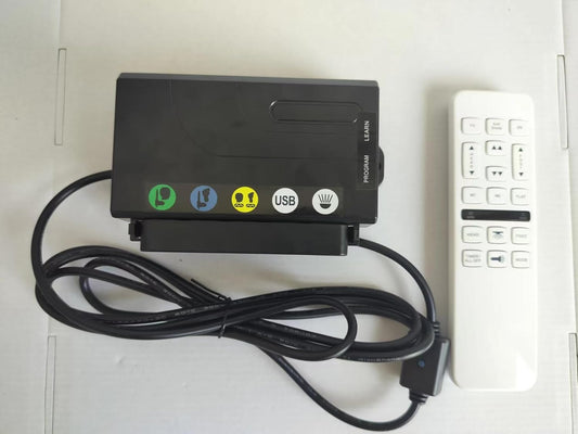 Adjustable Bed Remote for Richmat HJH55 and HJC18 Control Box for Adjustable Bed Replacement Parts