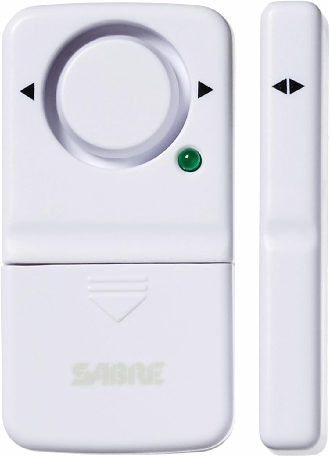 SABRE Wireless Home Security Door Window Burglar Alarm with LOUD 120 dB Siren, DIY EASY to Install, White