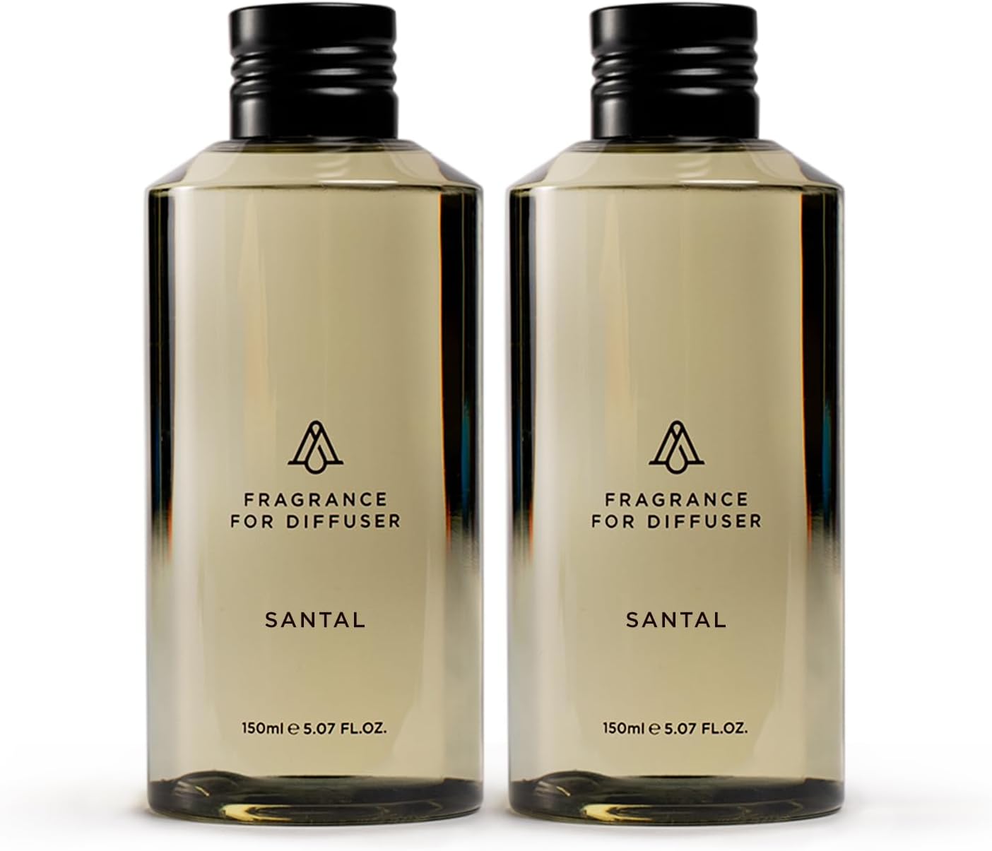 AromaPlan Hotel Scents Santal 5 Fl Oz (2 Pack), Luxury Aroma & Hotel Fragrance Diffuser Oil- Hotel Diffuser Oil for Aromatherapy- USA Made, Bigger Bottle, Bolder Aroma & Longer Lasting