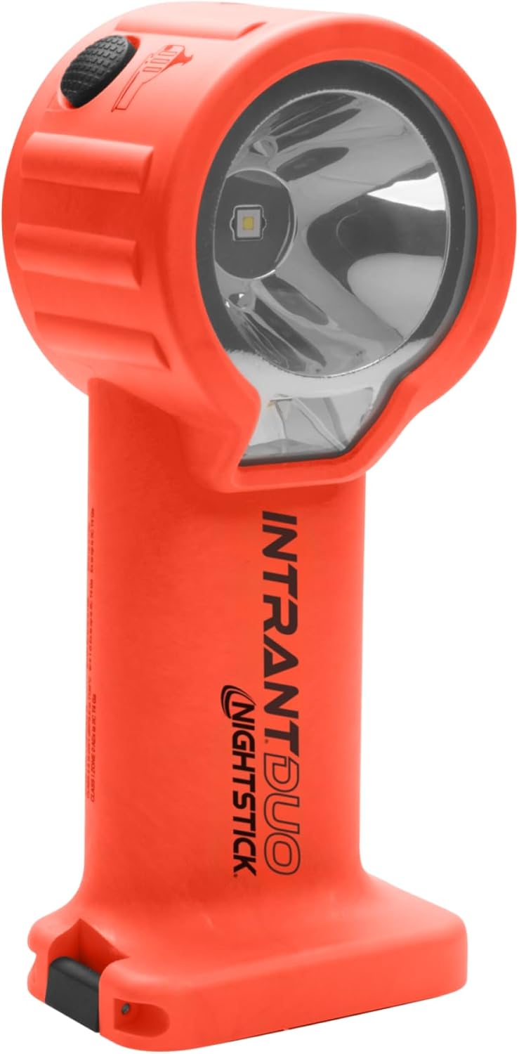 Nightstick XPP-5564 Intrant® Duo Intrinsically Safe Turbo Dual-Light Angle Light - 4 AA
