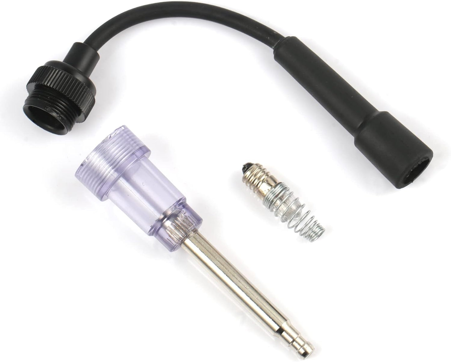 SINGARO Inline Spark Plug Tester, Plug-in Engine Ignition Tester, Car Exterior Accessories, Automobile, Lawn Mower,Engine Verification-Armature Diagnostic Test Tool