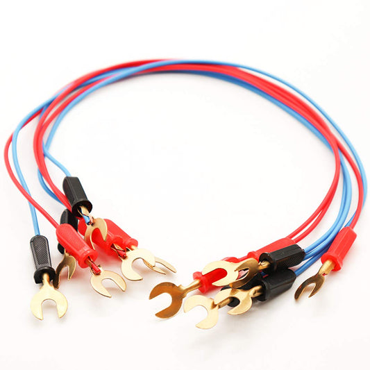 6pcs Circuit Switch Wire connectors:Science Wire Used for Battery Holder/Knife Switch/Bulb Holder Electricity Connection,Great for Demos Teaching Basic Principles of Electricity