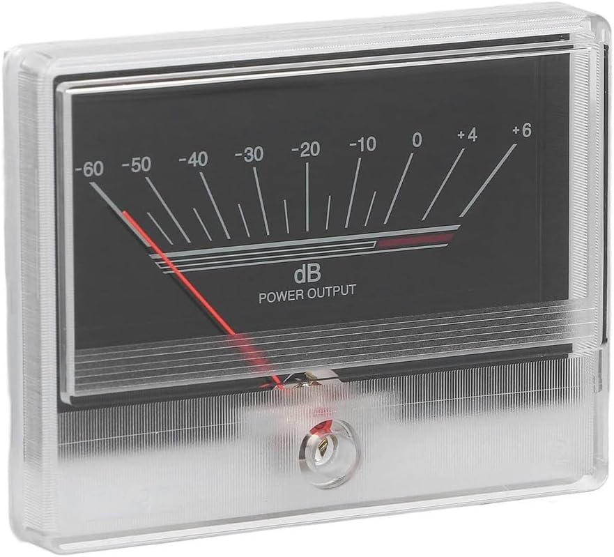 Power Amplifiers VU Meter with Driver Board Kit Backlit Audio Level Indicator 2 Analog Meters VU Meter Audio Level Panel Indicator 960uA Sensitivity
