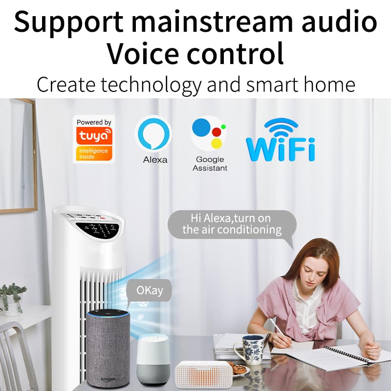 Compact Smart Plug, Works with Alexa & Google Assistant, Smart Life App & Voice Control, Energy Monitoring, Timer Scheduling, No Hub Required, App Remote Control, 2.4 GHz WiFi Outlet, 2-Pack