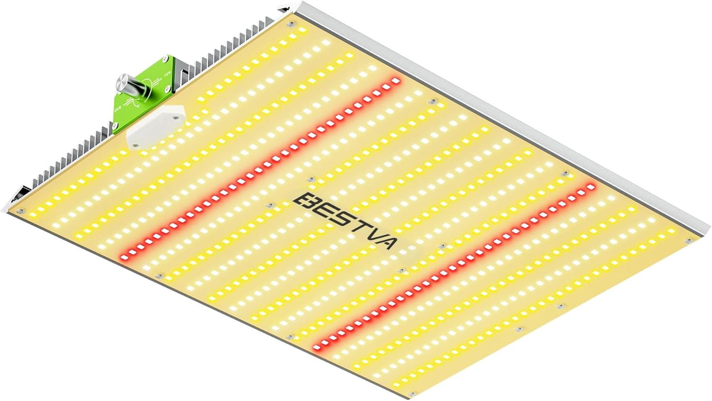 BESTVA BP1000 Dimmable LED Light, Full Spectrum Plant Lamp for Indoor Seed Starting, Seedlings, Vegetables & Household Plants