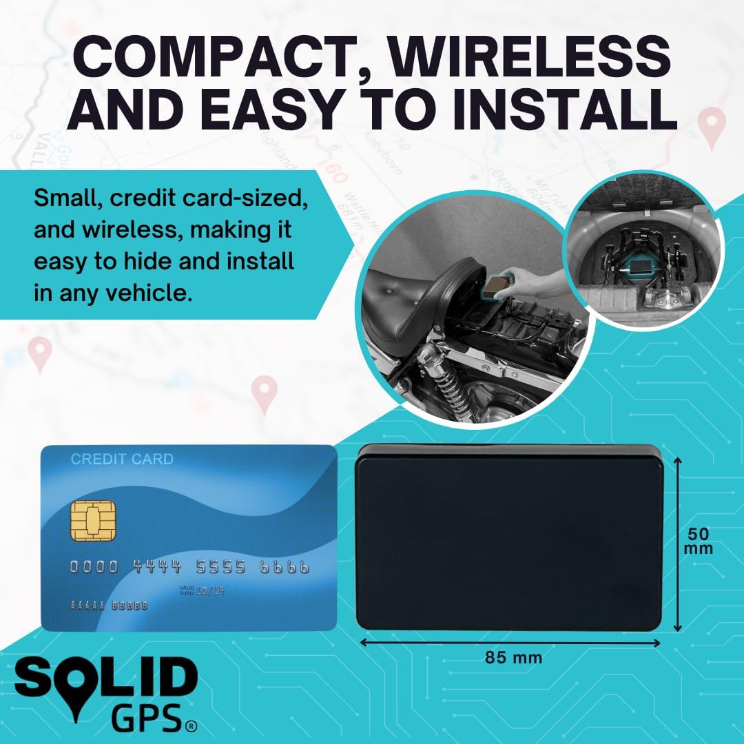 Tracker – Real-Time 4G Vehicle Tracker with App Alerts, Geofencing & Long Battery Options – No Wiring, Australian Support (12-Month Battery Life)