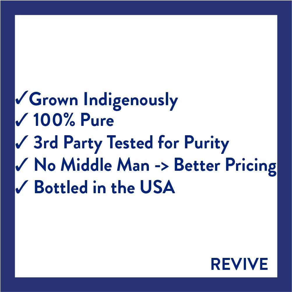 Stress Easy Essential Oil Blend by Revive Essential Oils - 100% Pure Therapeutic Grade, for Diffuser, Humidifier, Massage, Aromatherapy, Skin & Hair Care
