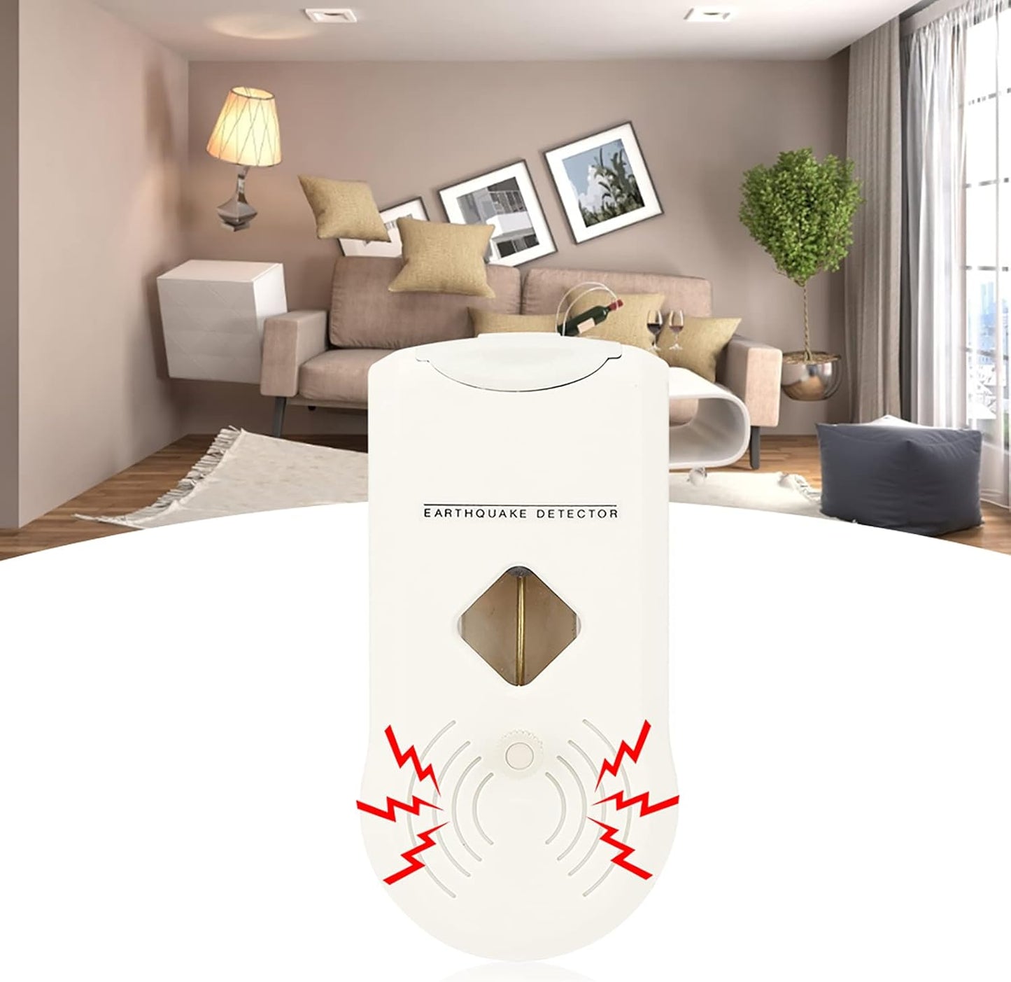 Get Early Warning of Impending Quake and Emergency Device , Earthquake Detector , adjust Sensitivity Detector , loudy Alarm
