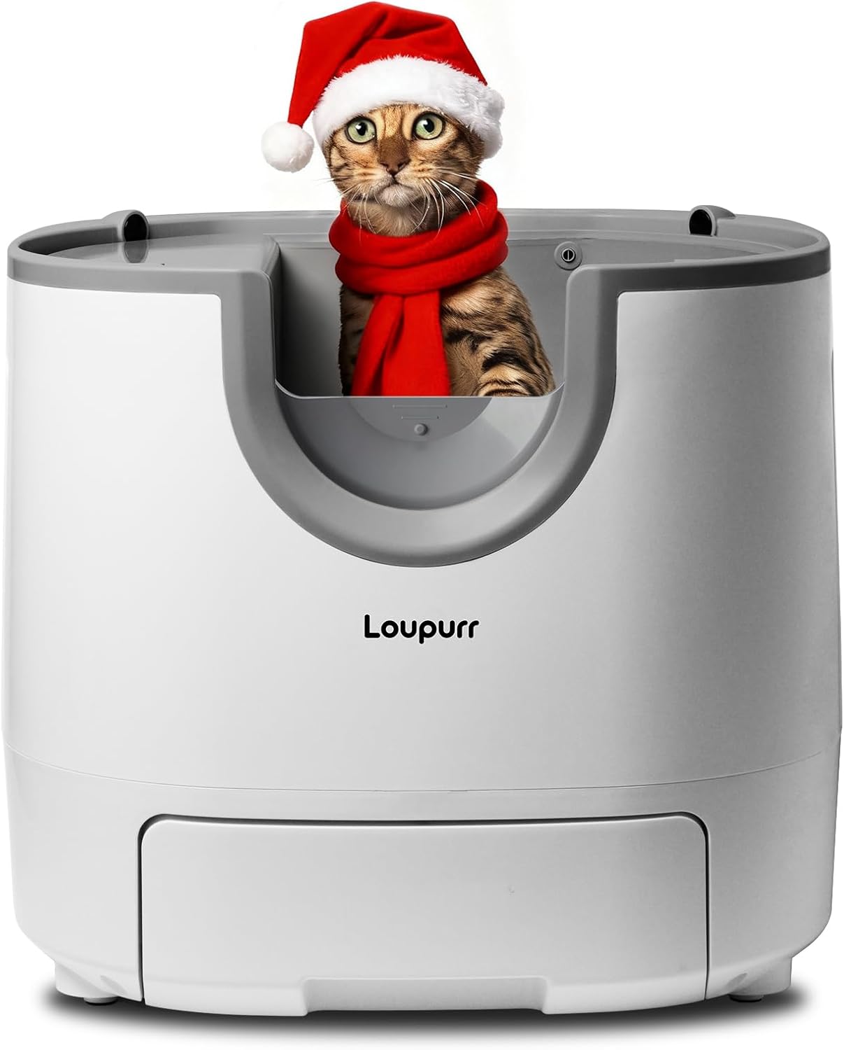 L1 Open-Top Automatic Cat Litter Box Self-Cleaning, Easy Maintenance with Multi Safety Sensors, Large Capacity, Includes Trash Bags (2026 Upgraded Model)