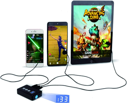 Auto Clicker for iPhone iPad：Screen Device Automatic Tapper for Android IOS，Simulated Finger Continuous Clicking, Adjustable Speed Physical Clicker，Suitable for Gameing Reward