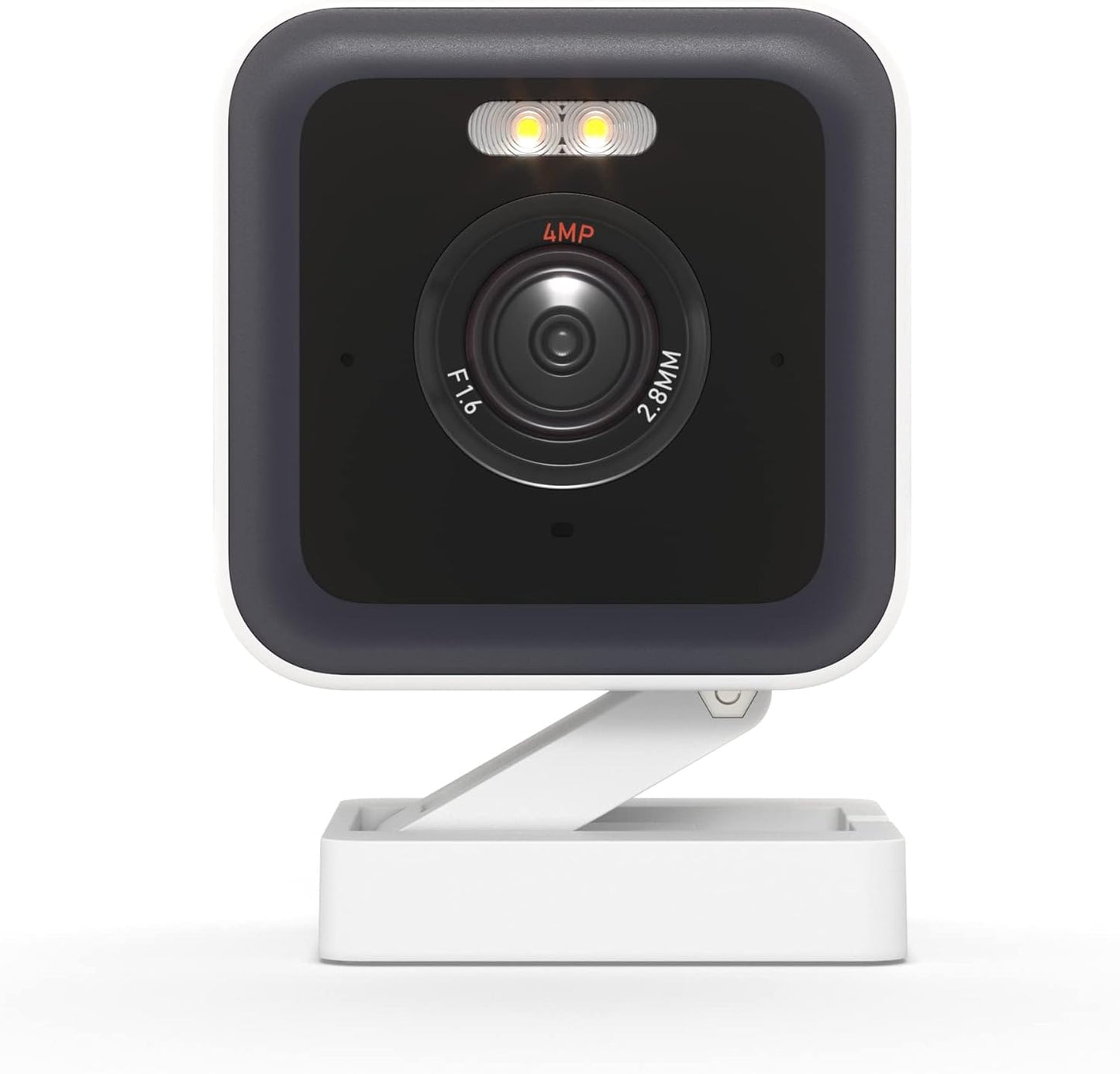 WYZE Cam v3 Pro Wired 2K Outdoor/Indoor Wi-Fi Camera for Home Security, Pet Baby Kids Elderly Monitoring, Edge AI, Color Night Vision, Spotlight Camera, Works with Alexa & Google Assistant, White