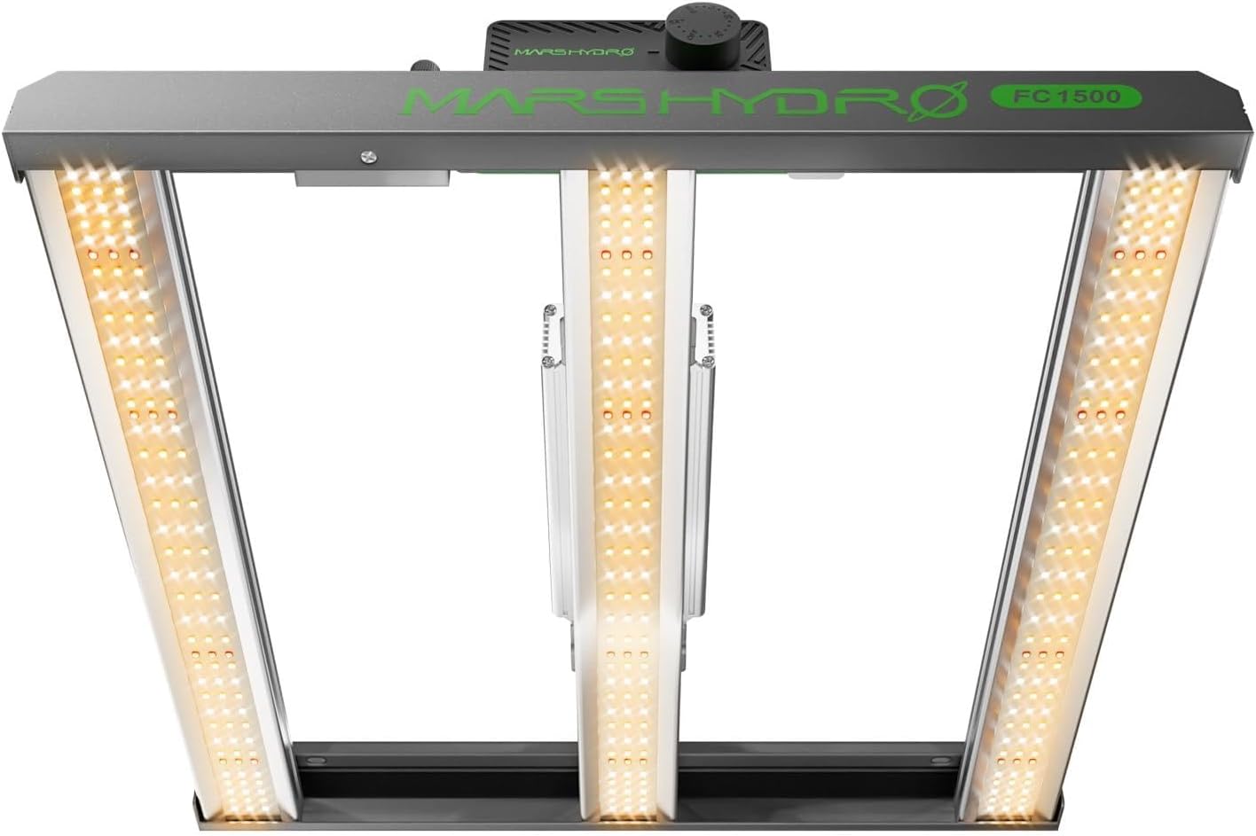 MARS HYDRO FC1500 EVO 150W, Samsung LM301H EVO LED Grow Light 2.3x2.3 ft Coverage Full Spectrum Daisy Chain Dimmable Bar Style Grow Lamp for Indoor Plants