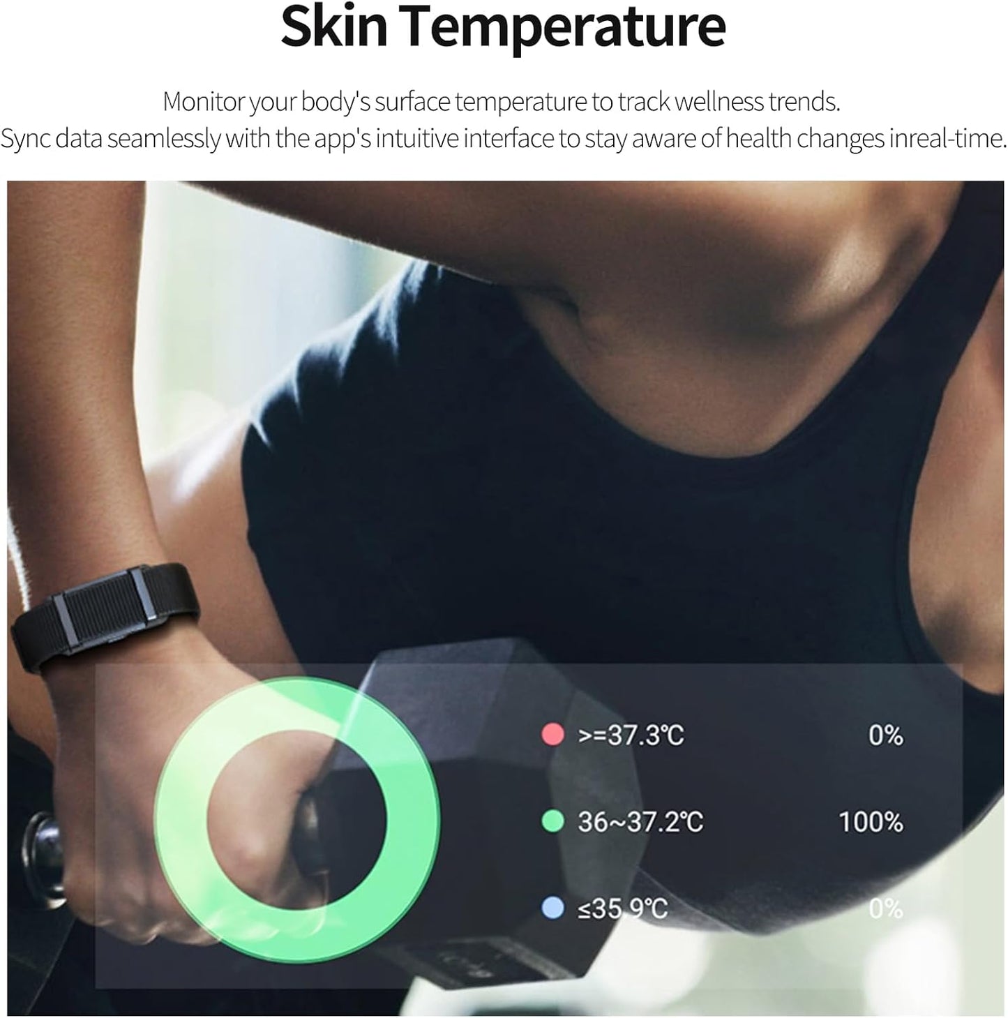 Smart Bracelet,Activity Trackers for Man&Women,Fitness Tracker Band, 24H Sleep Tracker,All-Day Continuous Heart Rate Blood Pressure Stress HRV Monitor,170+ Sport Mode with Free APP (Rose Gold)