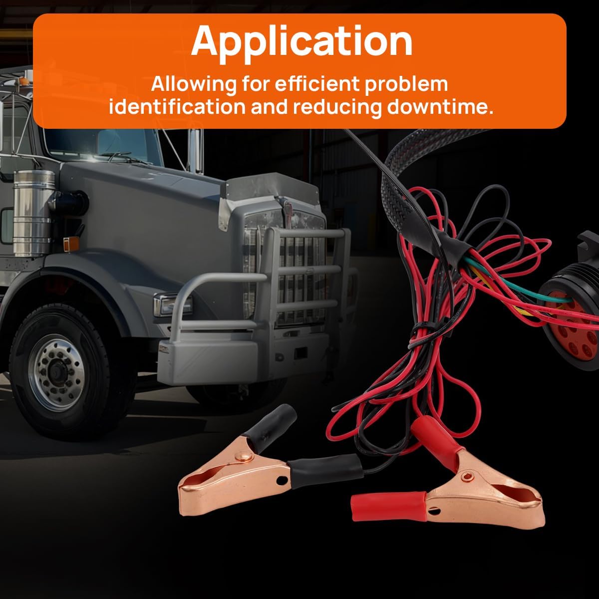 for Paccar MX13 EPA21 ECM Diagnostic Cable, Professional Heavy Duty Truck Engine Diagnostic Tool, Plug & Play Fault Testing Cable for Paccar MX13 Engines