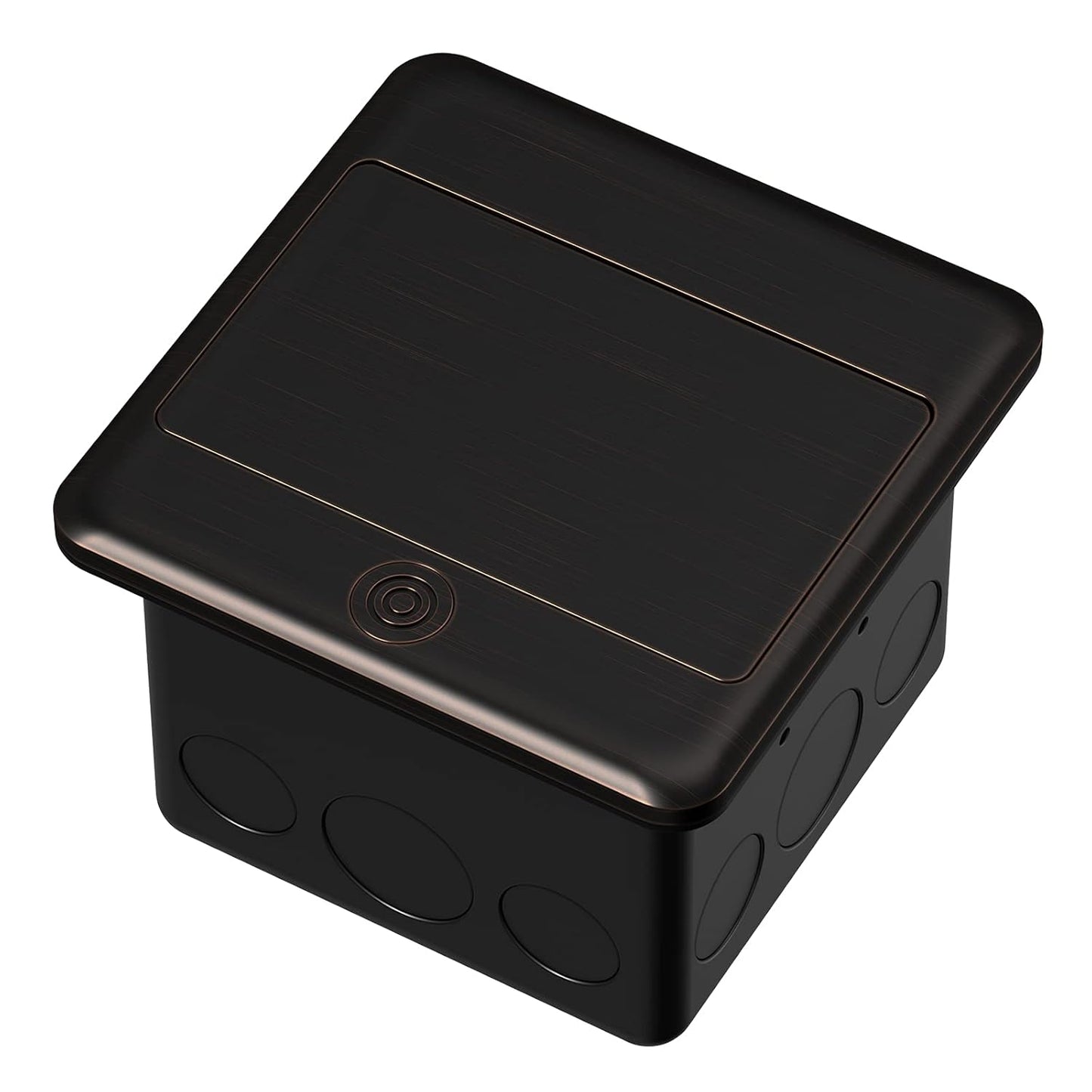 KYHSHJ Pop Up Floor Electrical Outlet with 20 Amp Stainless Steel GFCI Tamper Receptacle Outlet, Corrosive Resistant Hardware，ETL Listed，(Oil Rubbed Bronze)