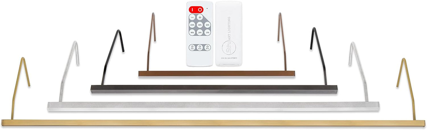 Situ Lighting: Plug-in Vision Series Remote Controlled LED Art and Picture Light - USA Made - 3000K