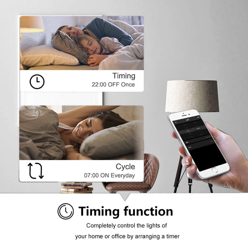 Ewelink WiFi Wireless Smart Relay Module USB 5v 2 Channel Momentary Toggle Latching 7V-48V Remote Switch Transmitter for Access Control, Garage Door,Home Automation, Compatible with Alexa Google Home