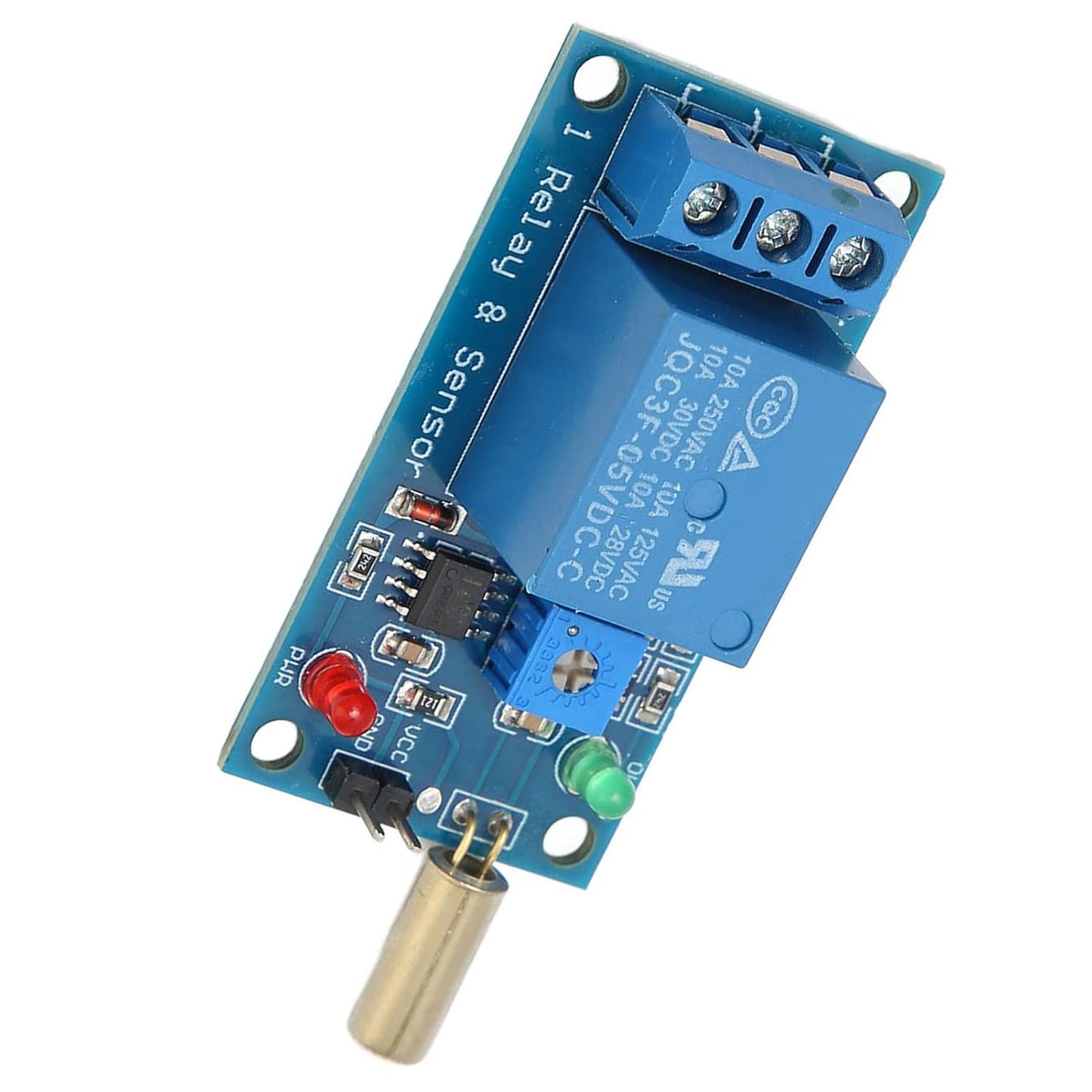 Tilt Angle Sensor, Tilt Sensor Module, DC 5V Tilt Sensor Module 45 90 Degree Angle Relay Alarm Board, Tilt, Electroniccomponents