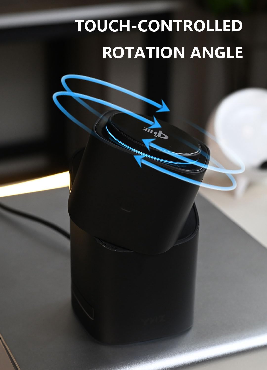3 in 1 Wireless Charging Station for iPhone 17/16/15/14/13/12 Pro Max, Qi 2 Certified 15W Fast Charging Magnetic Charger Stand for Magsafe Phone, AirPods, Smart Watch (Black)