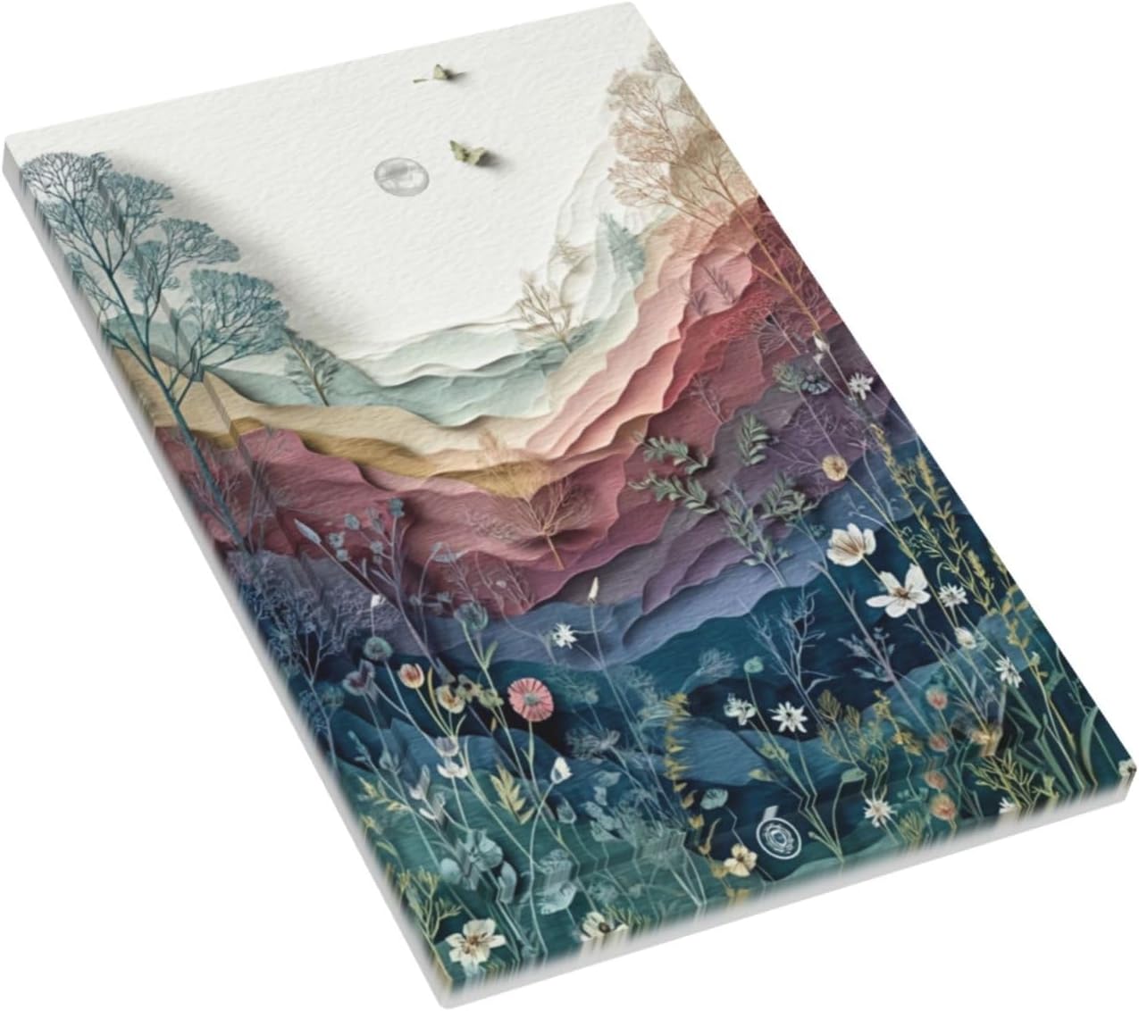 Wildflowers Rustic Flowers Floral Plants No Device Single Blank Wall Plate Cover Decorative Light Switch Covers Electrical Faceplate Switch Plates for Bathroom Kitchen Home
