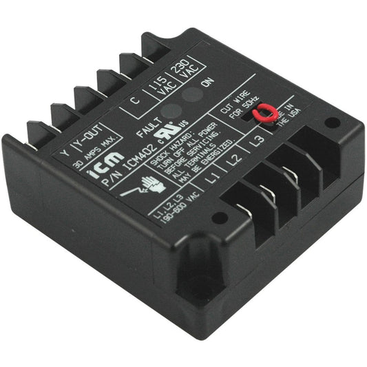 ICM Controls ICM402C 3-Phase Line Voltage Monitor/Motor Protection, 190-600 VAC