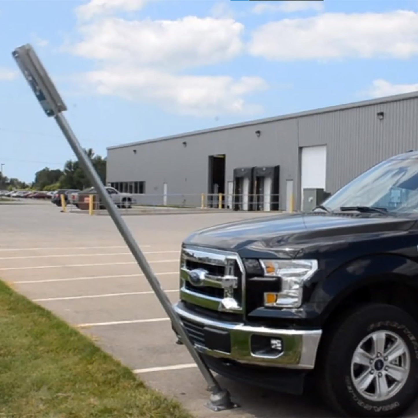 SmartSign 4 feet FlexPost Signpost for Concrete - Flexible Sign Post with Heavy-duty Spring, Ideal for Parking Lots, Supermarkets, Stadiums, and Hospitals, Made in USA