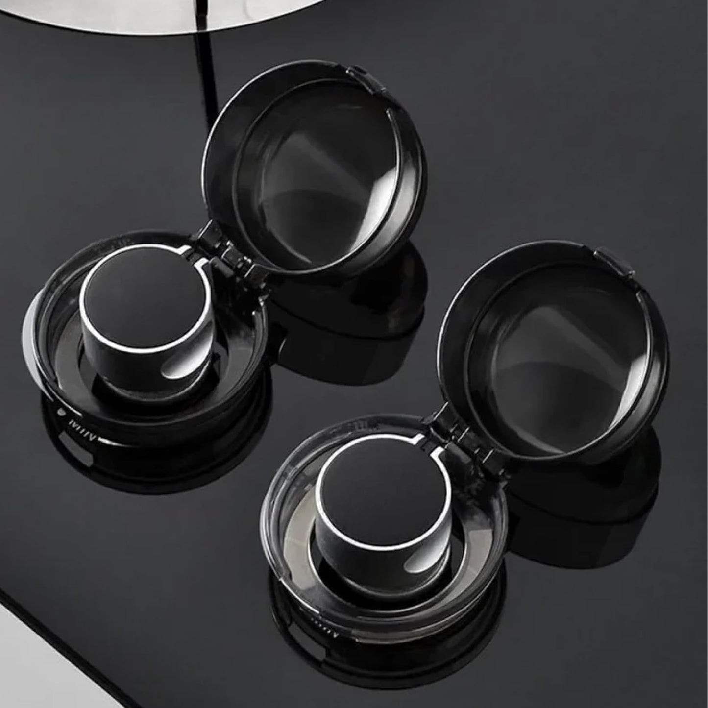 Stove Knob Safety Covers, 6PCS Gas Stove Knob Locks, Heat-Resistant Covers, Easy to Install Oven for Child SafetyStove Safety
