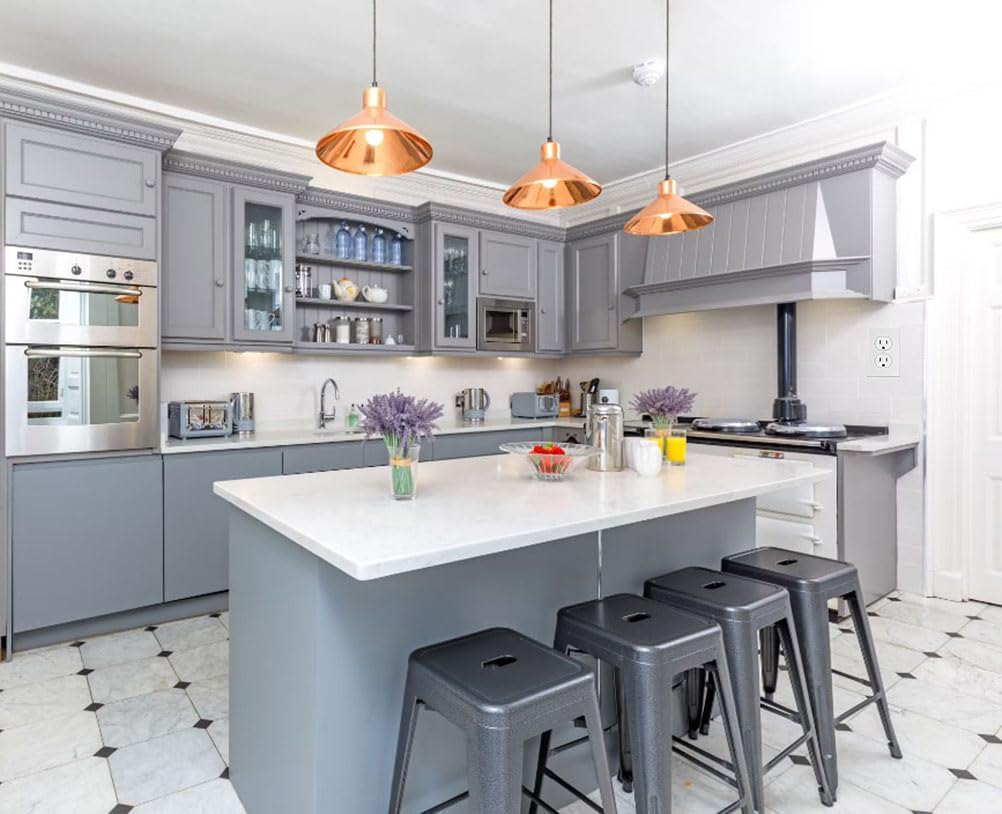 Duplex Wall Plates 1-Gang Switch Outlet Electrical Cover Plate Unbreakable Thermoplastic Faceplate for Light Receptacle Outlet Switch, White (4 Pack)