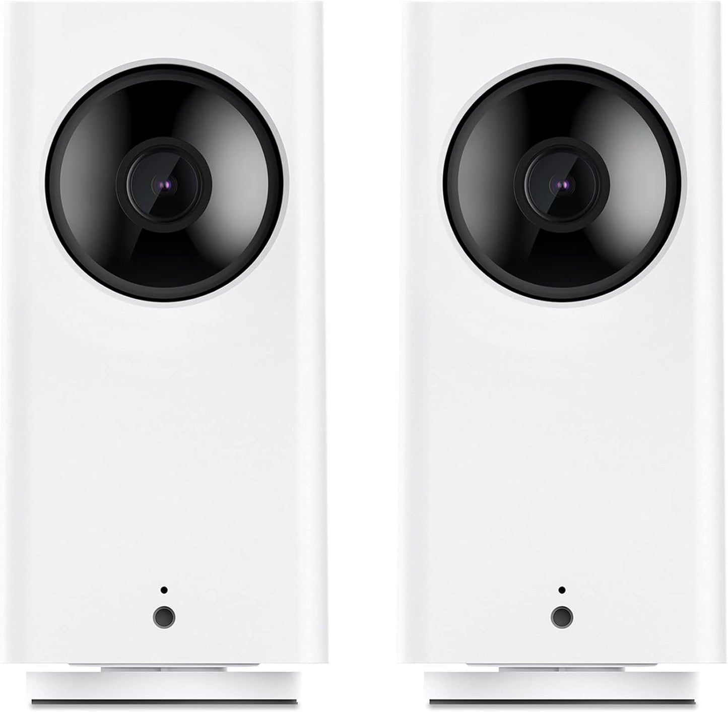 Wyze Cam Pan v2 360° Pet Camera with Phone App PTZ Indoor Smart Security Camera for Dog Cat Baby Elderly Monitoring, 2-Pack