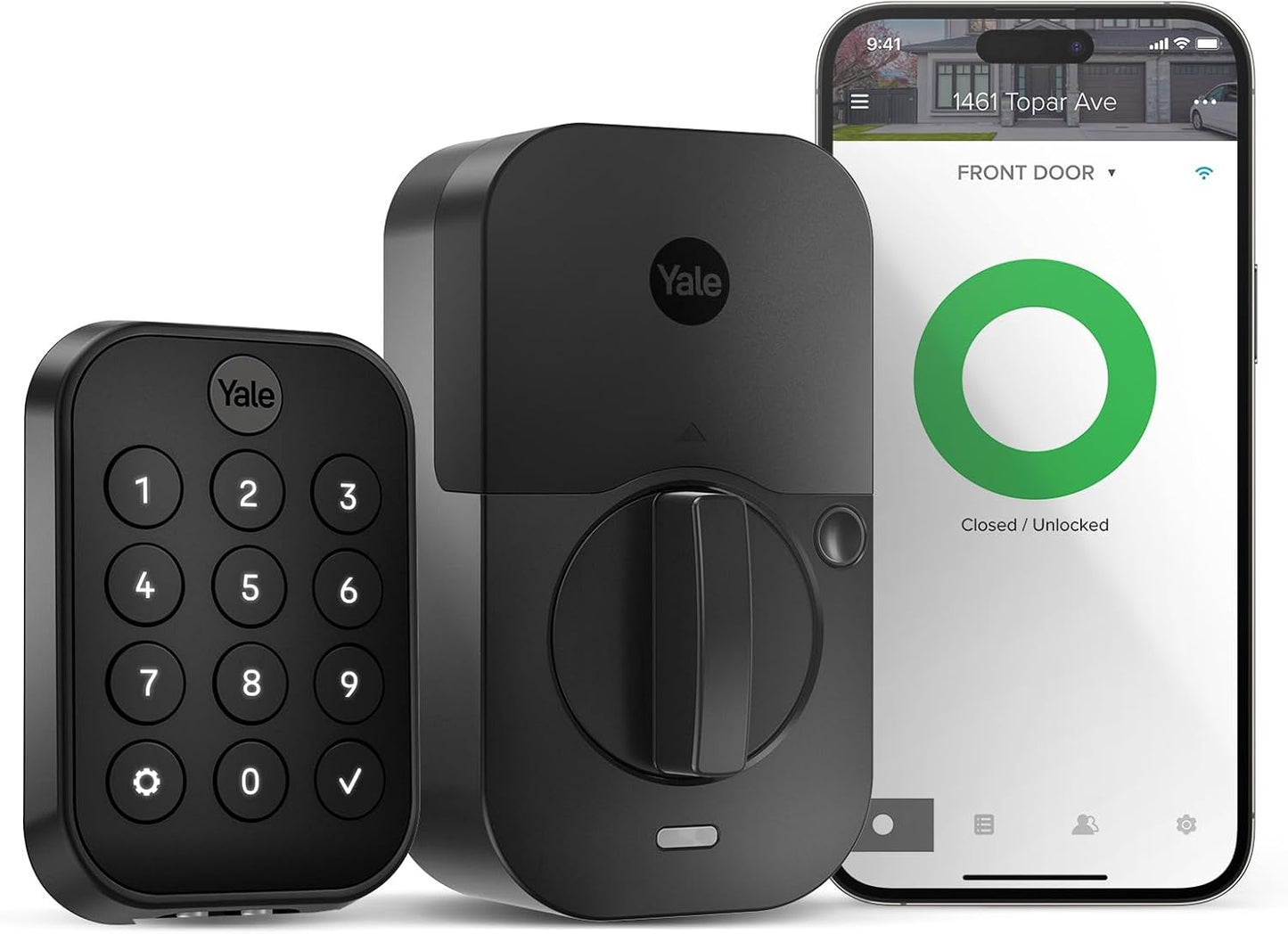 Yale Assure Lock 2 – Oil Rubbed Bronze Smart Lock for Front Door Deadbolt with Touch Keypad and Adjustable Codes (No Wi-Fi), YRD430-WF1-BSP