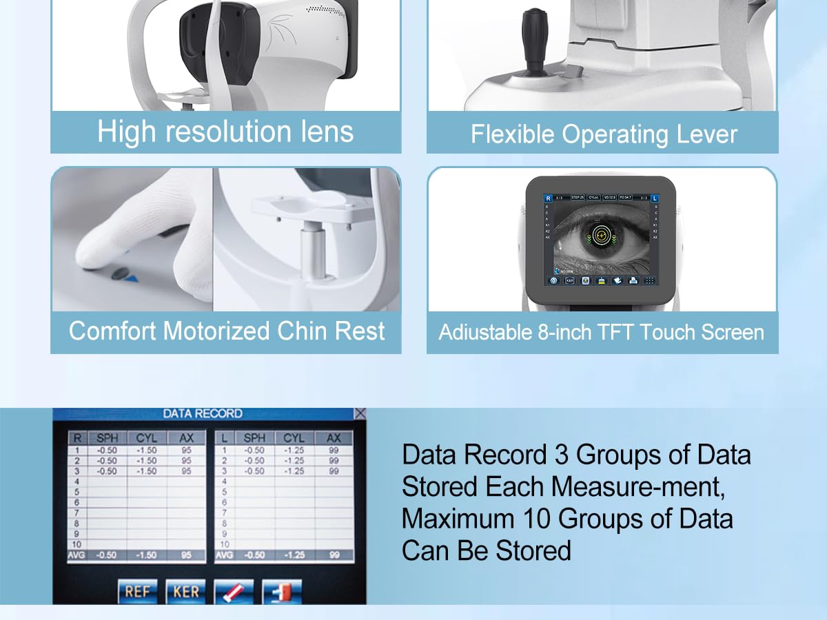 Autorefractor Refractometer Auto Refractor Optometry Ophthalmic Instrument ARK-4000 Autorefractor Keratometer CE Certification