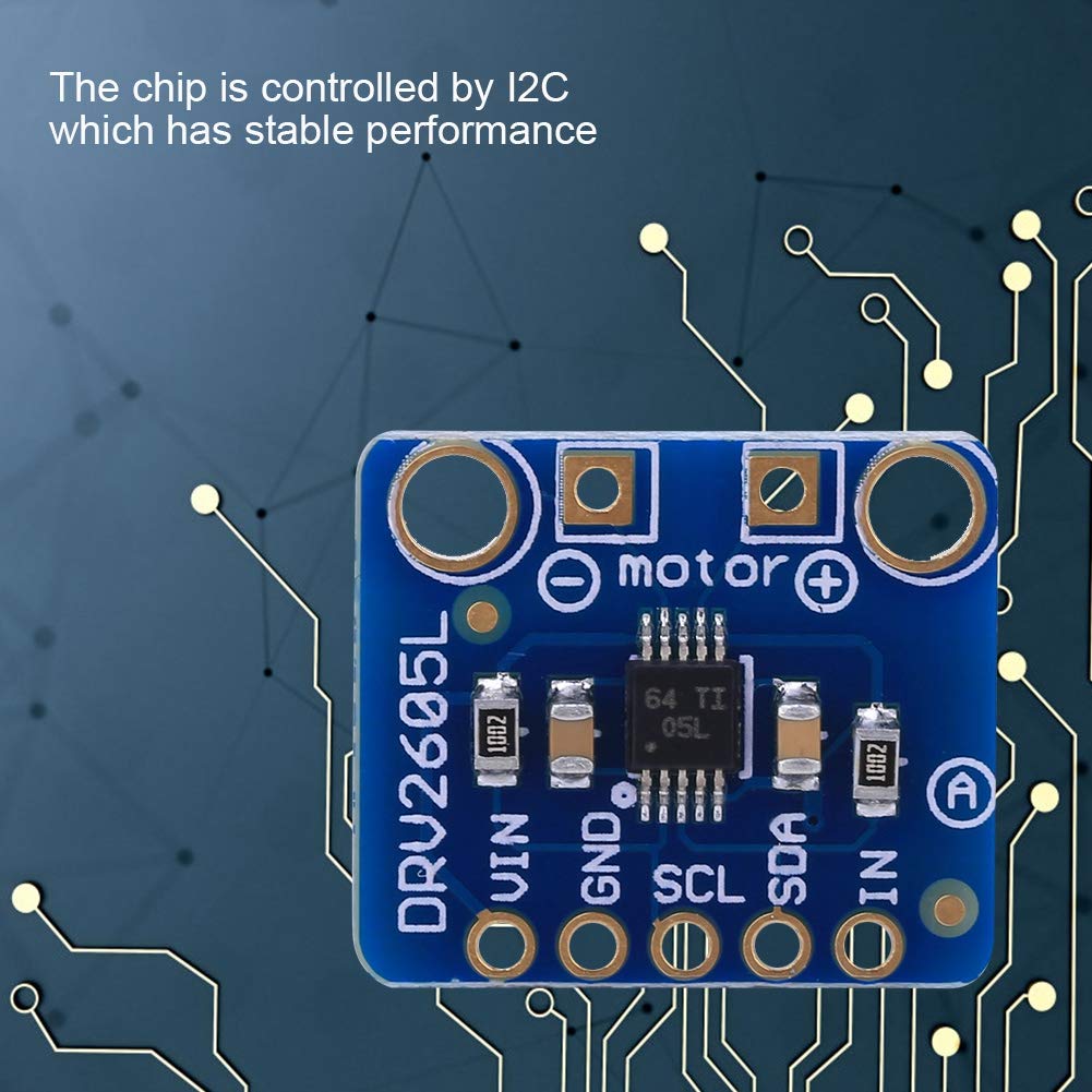 Haptic Motor Controller, Motor Drive Modulely, DRV2605L Motor Drive Modulely with in General Pin for Control Audio to Generate Haptic Code
