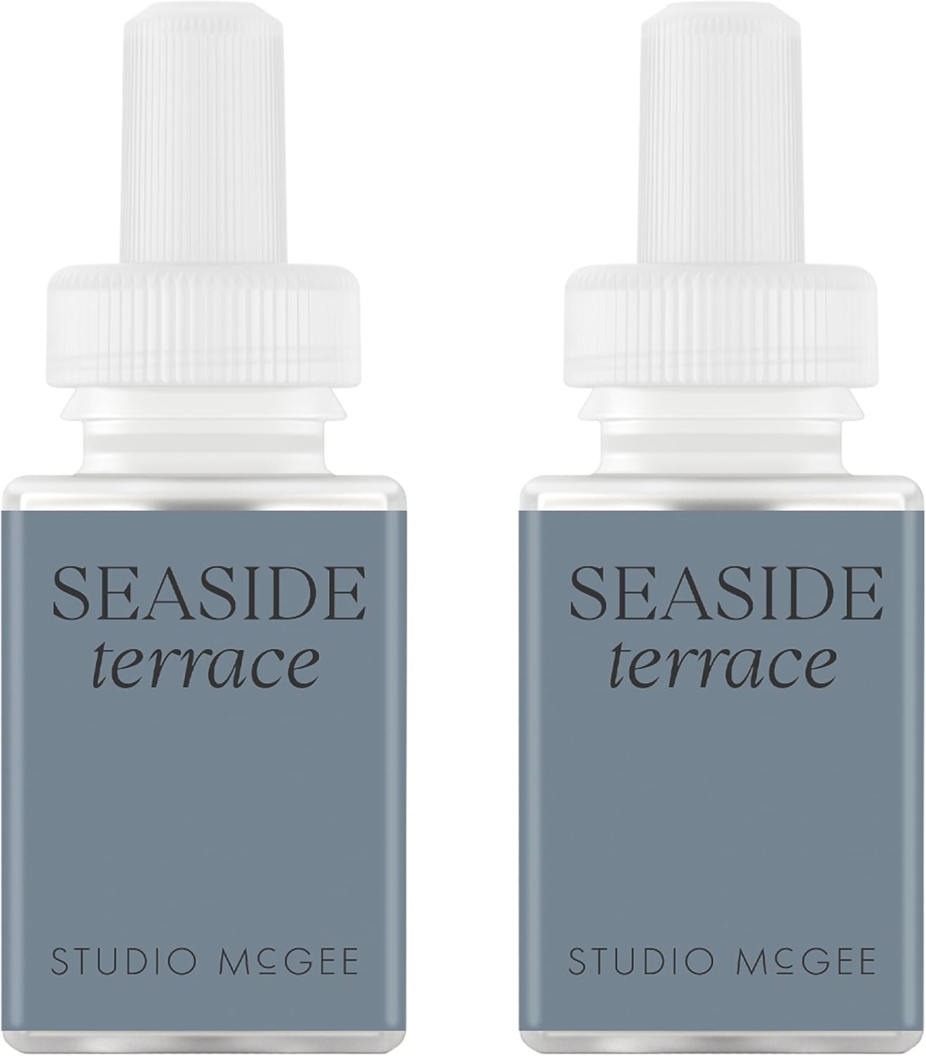 Pura x Studio McGee Home Scent Refill - Smart Air Diffuser - Up to 120-Hours of Luxury Fragrance per Refill - Home Essential - Clean & Safe Diffuser Fragrance - 2 Pack, Seaside Terrace