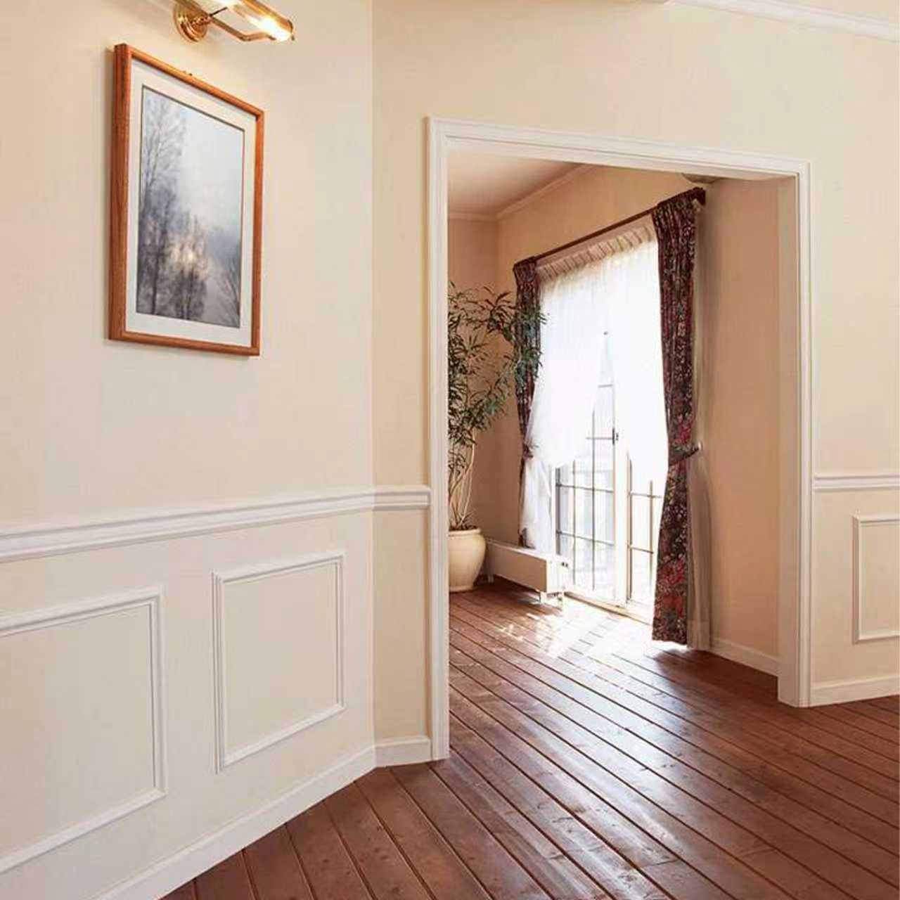 Peel and Stick Wainscoting Panels Kit, 3 Sets 20''x20'' Premade Wall Molding Peel and Stick Panels for Interior Wall Trim, Easy DIY Wainscoting Panels Peel and Stick Decor
