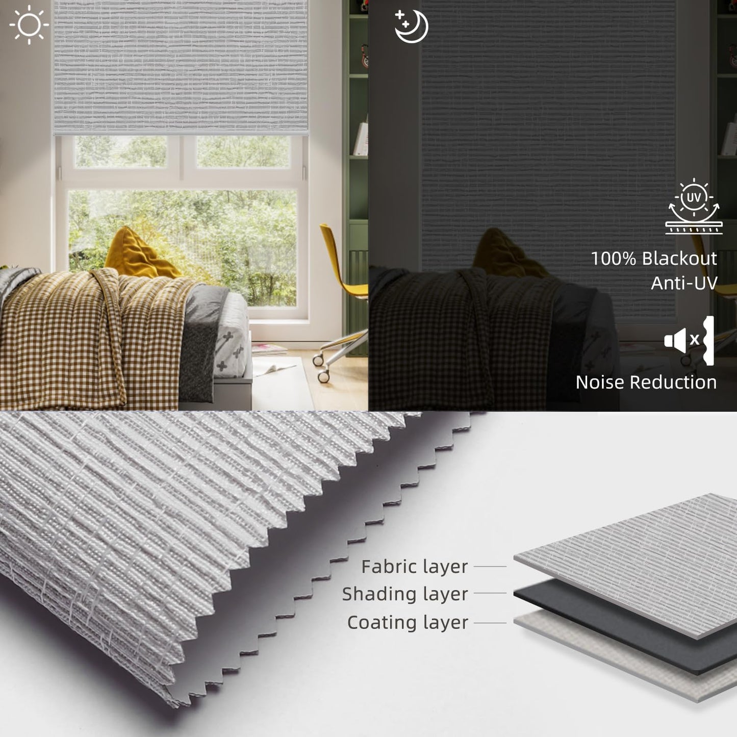 SmartWings Motorized Roller Shades for Windows, Remote Control, Smart Blind Shade, Work with Apple Homekit, Z-wave, Alexa, Automatic, Blackout, Electric Blind, Customized 16"-110"W (Safari Smoke)