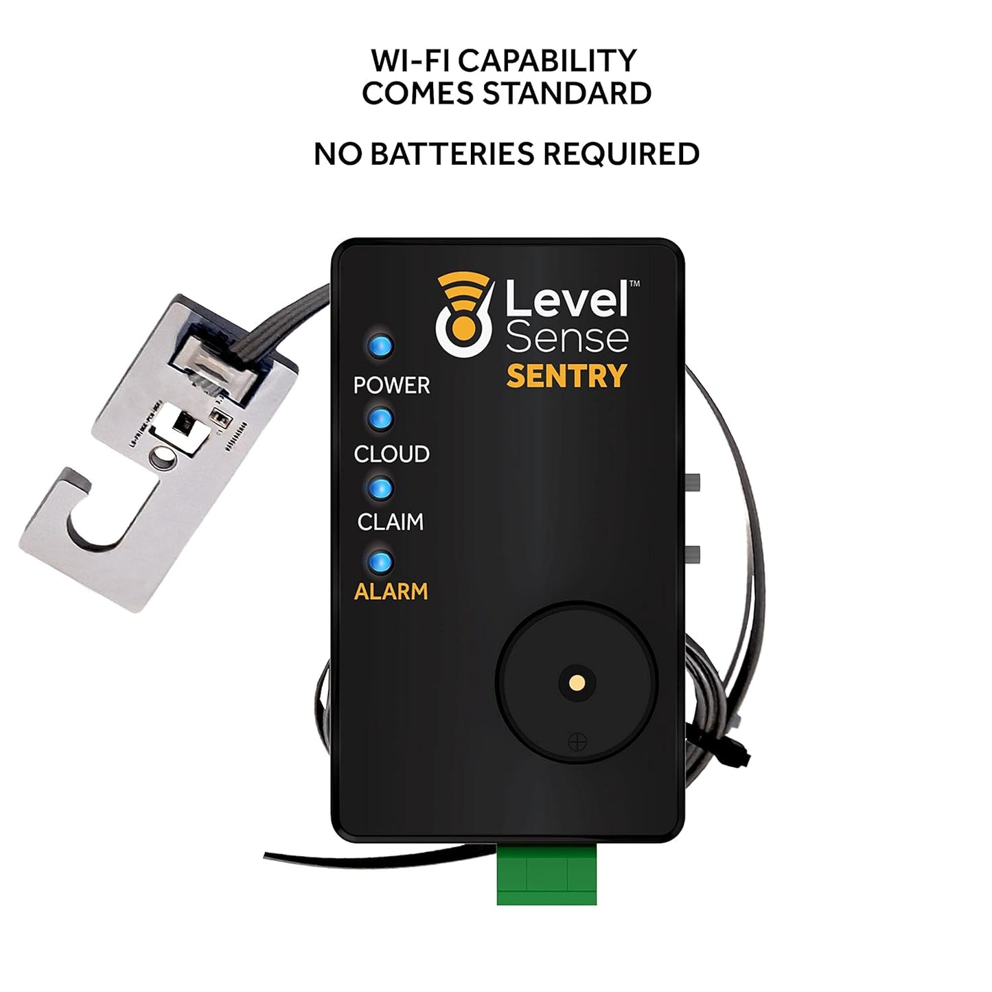 WiFi Freezer Alarm and Refrigerator Temperature Monitor – Wireless Freezer Thermometer (10 Foot Sensor Length)