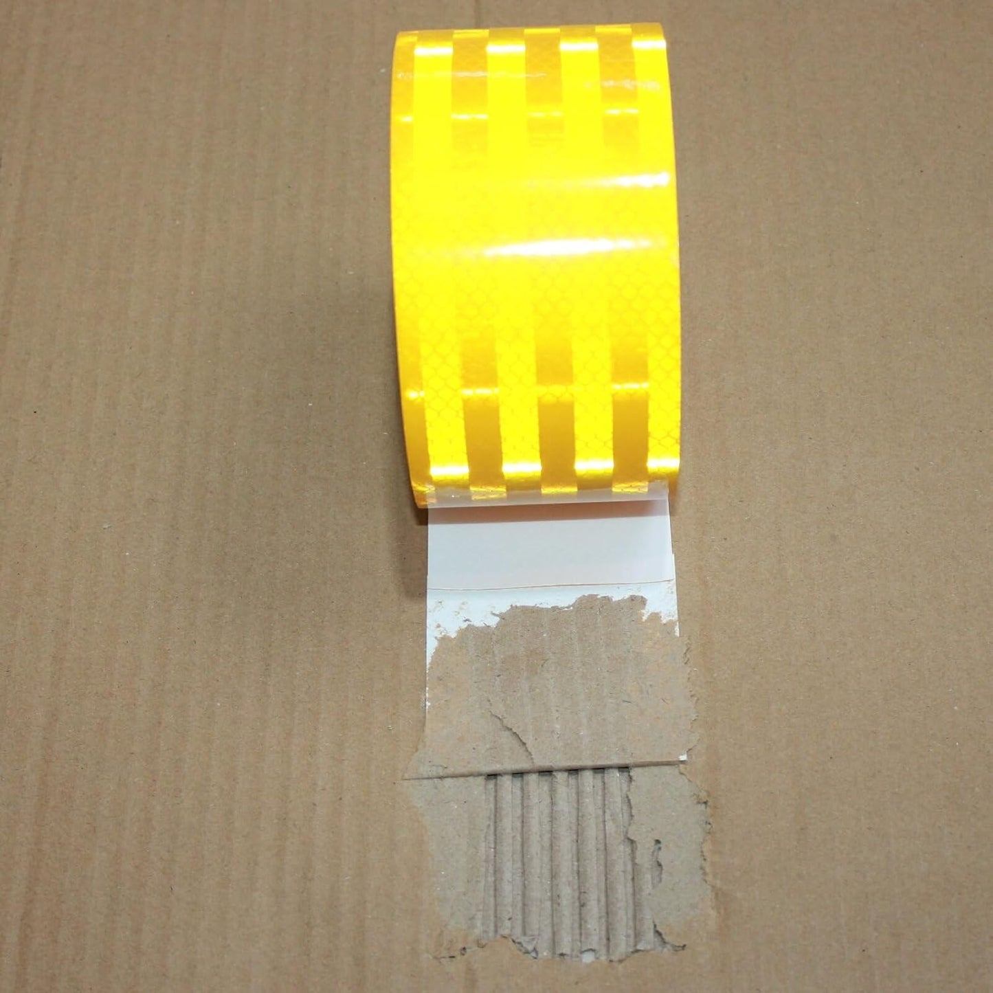 Non Fading Reflective Tape Yellow 3 inch, Outdoor Waterproof High Visibility Warning Industrial Marking Tape, Safety Stickers (68 feet)