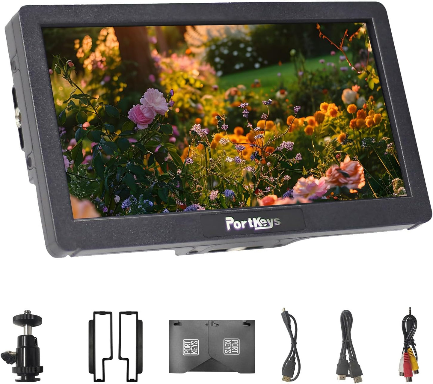 Portkeys HD7H 7'' Camera Monitor 1000nit High Brightness Field Monitor with Top Shortcut Keys Suitable for DSLR Camcorder