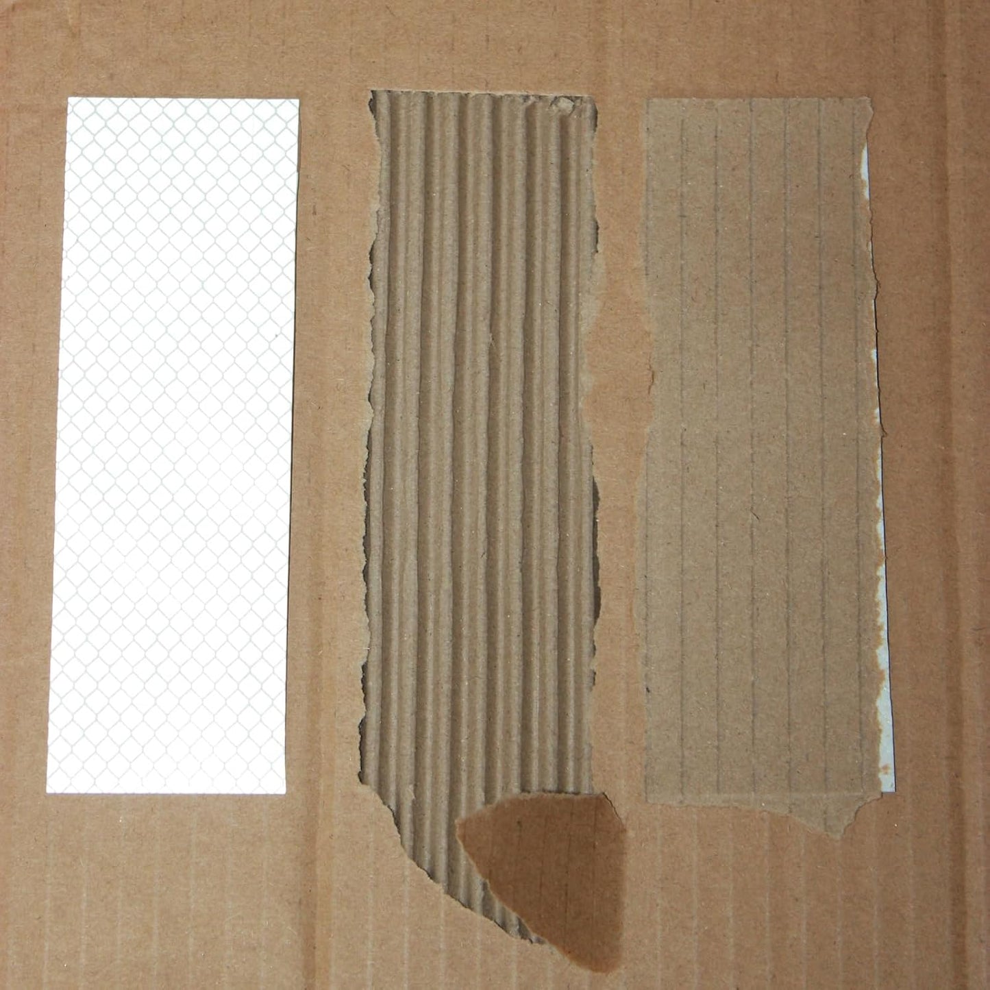 Non Fading White Reflective Stickers 2 inch X 6 inch, Outdoor Waterproof High Visibility Warning Safety Adhesive Reflector Tape (50 Pcs)