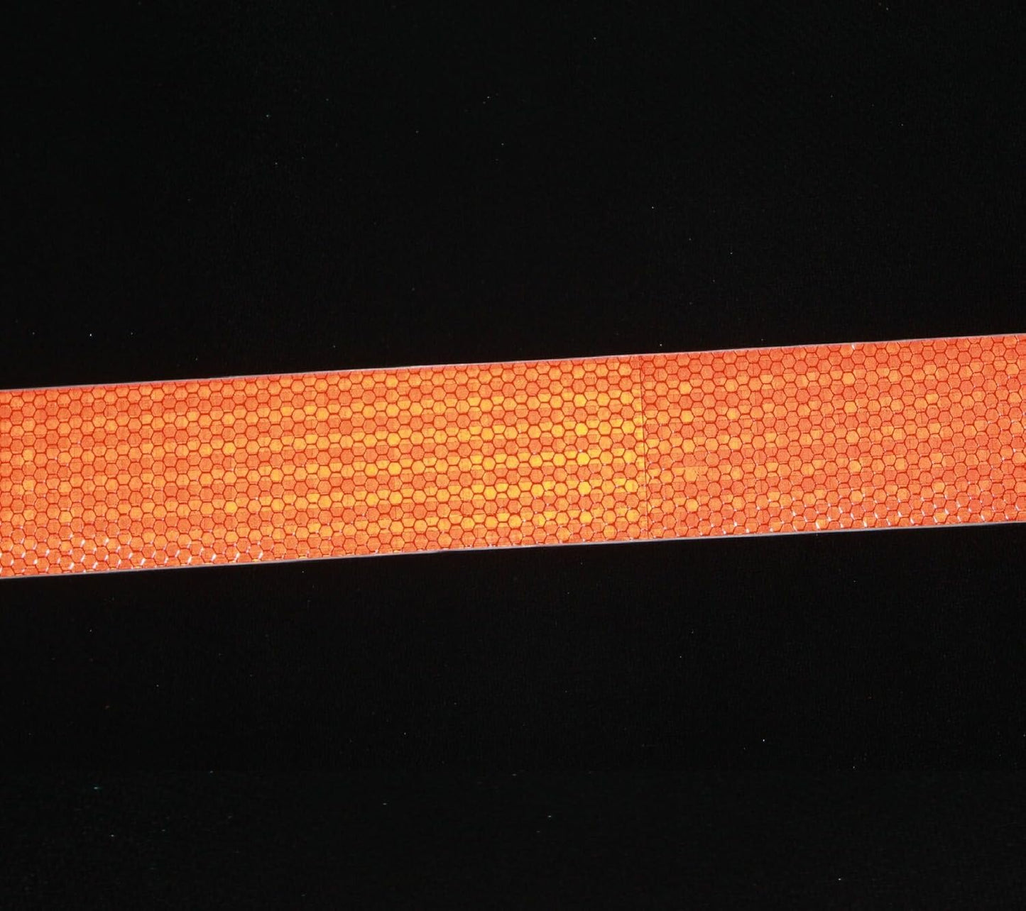Orange Reflective Tape Outdoor Waterproof 1 inch Wide, High Visibility Industrial Marking Tape, Safety Adhesive Stickers (68 feet,10 Rolls)