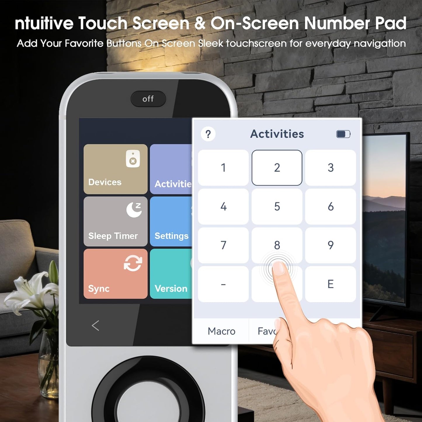 SofaBaton X2 Universal Remote with Touchscreen, All in One Universal Remote Control with Powerful Hub, One-Touch Activities, Custom APP, Compatible with Alexa&Google Assistant&Home Assistant