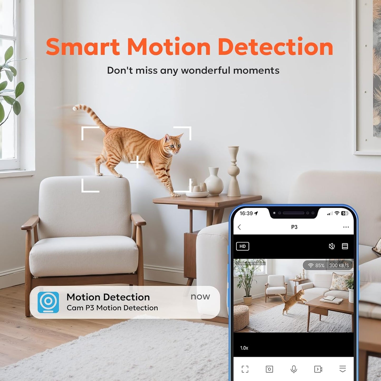 owltron Indoor Security Camera 2K, 360°2.4G WiFi Cameras for Home Security for Baby/Pet/Elder/Nanny with Night Vision, Motion Detection & App Control, Baby Monitor Works with Alexa & Google Assistant
