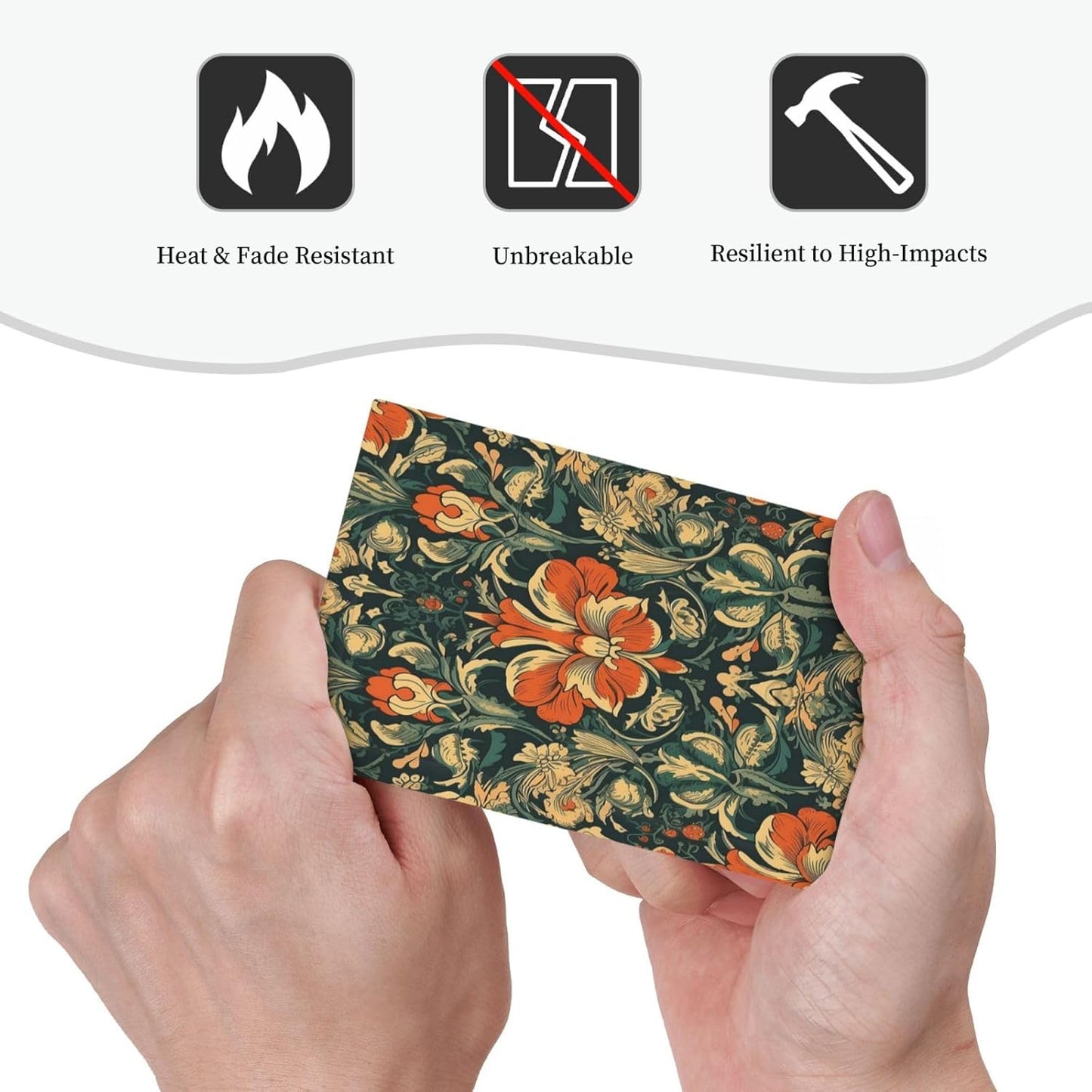 Light Switch Cover Plate William Morris Abstract Floral Plant Pattern Orangeyellowgreen 1 Gang No Device Blank Electrical Wall Plates Faceplate Decorative Switch Plate for Bedroom