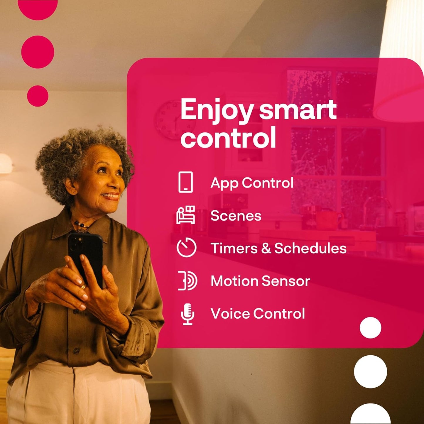Innr Zigbee Smart Plug, Works with Philips Hue*, Alexa and SmartThings, Zigbee Repeater, Energy Monitoring, 2-Pack