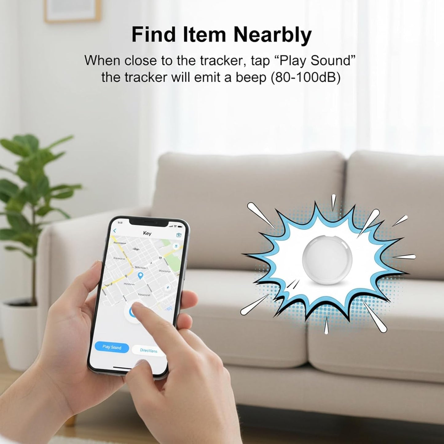 No Subscription GPS Tracker for Vehicles Work with Find My (iOS Only) Real-Time Mini Tracker Tags Global Coverage Hidden Car Locator Tracking Device with Magnetic Case No Monthly Fee Required