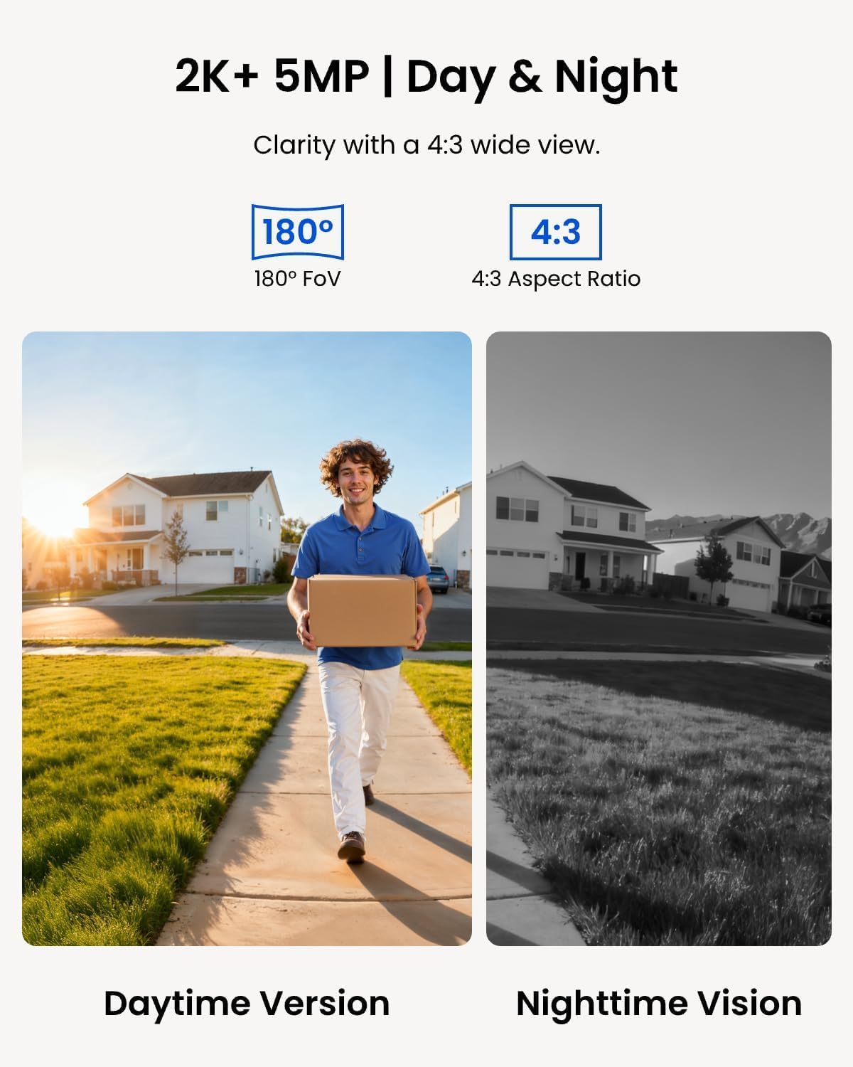 REOLINK Doorbell PoE with 256GB microSD Card Bundle, 2K PoE Doorbell Camera with Chime, Local Storage, No Monthly Fees