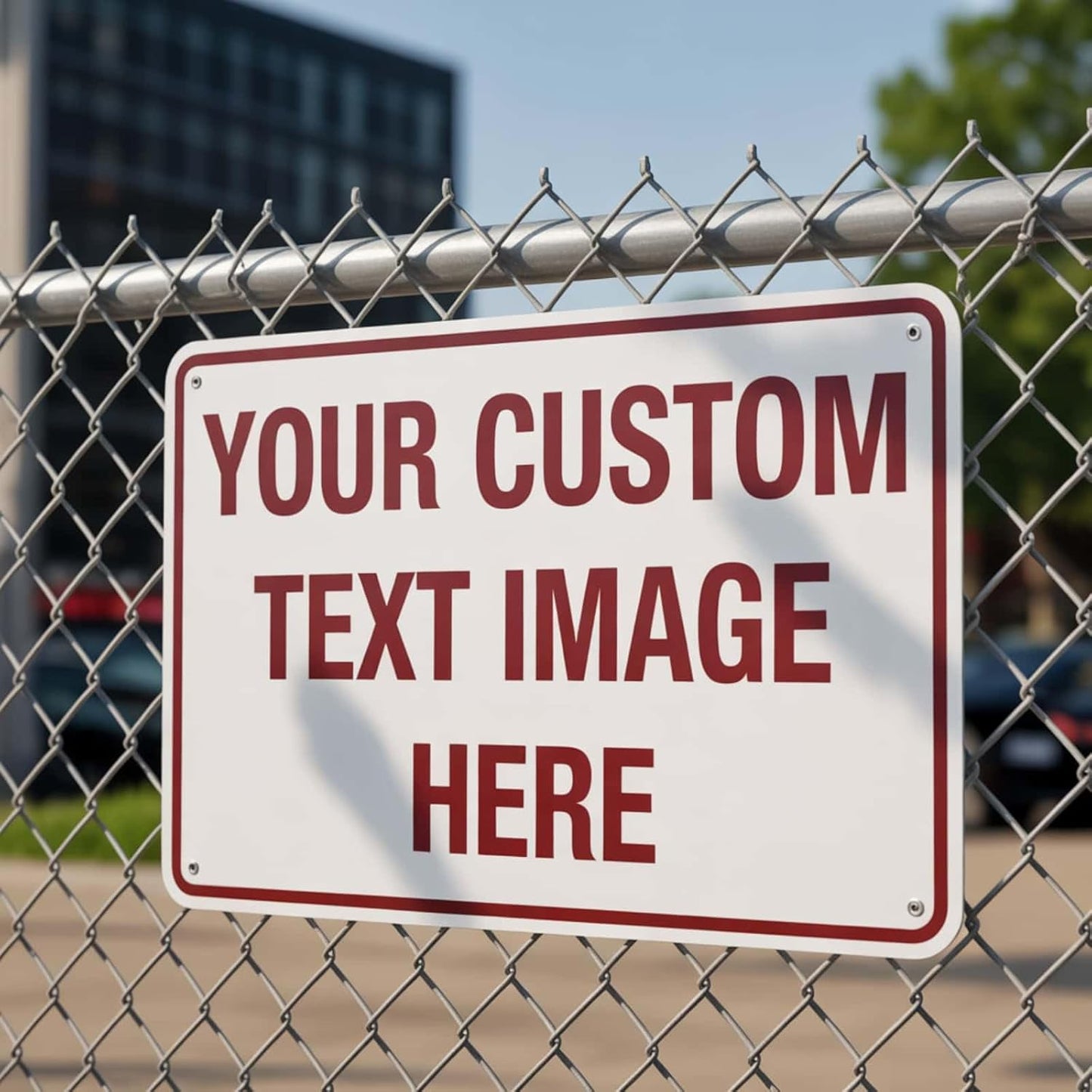 Custom Metal Sign 20x15 Inches – Personalized Sign for Outdoor, Rust-Free .040 Aluminum