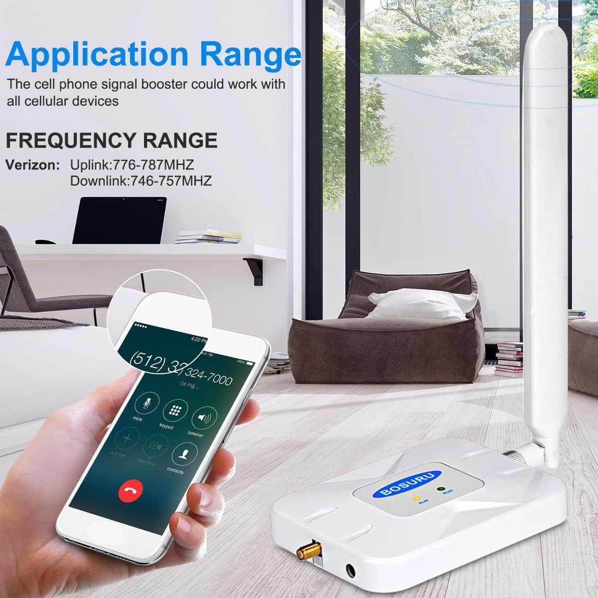 Verizon Cell Phone Signal Booster Verizon Signal Booster 5G 4G LTE Band13 5G Cell Booster Cell Signal Extender Cell Signal Ampliifer Cell Extender Repeater Cell Phone Booster for Home